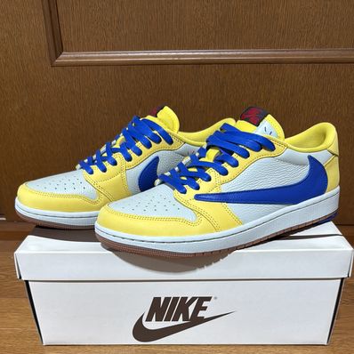 Travis Scott × Nike Women's Air Jordan 1 Retro Low OG "Canary"