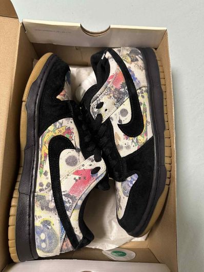 Supreme × Nike SB Dunk Low "Rammellzee"