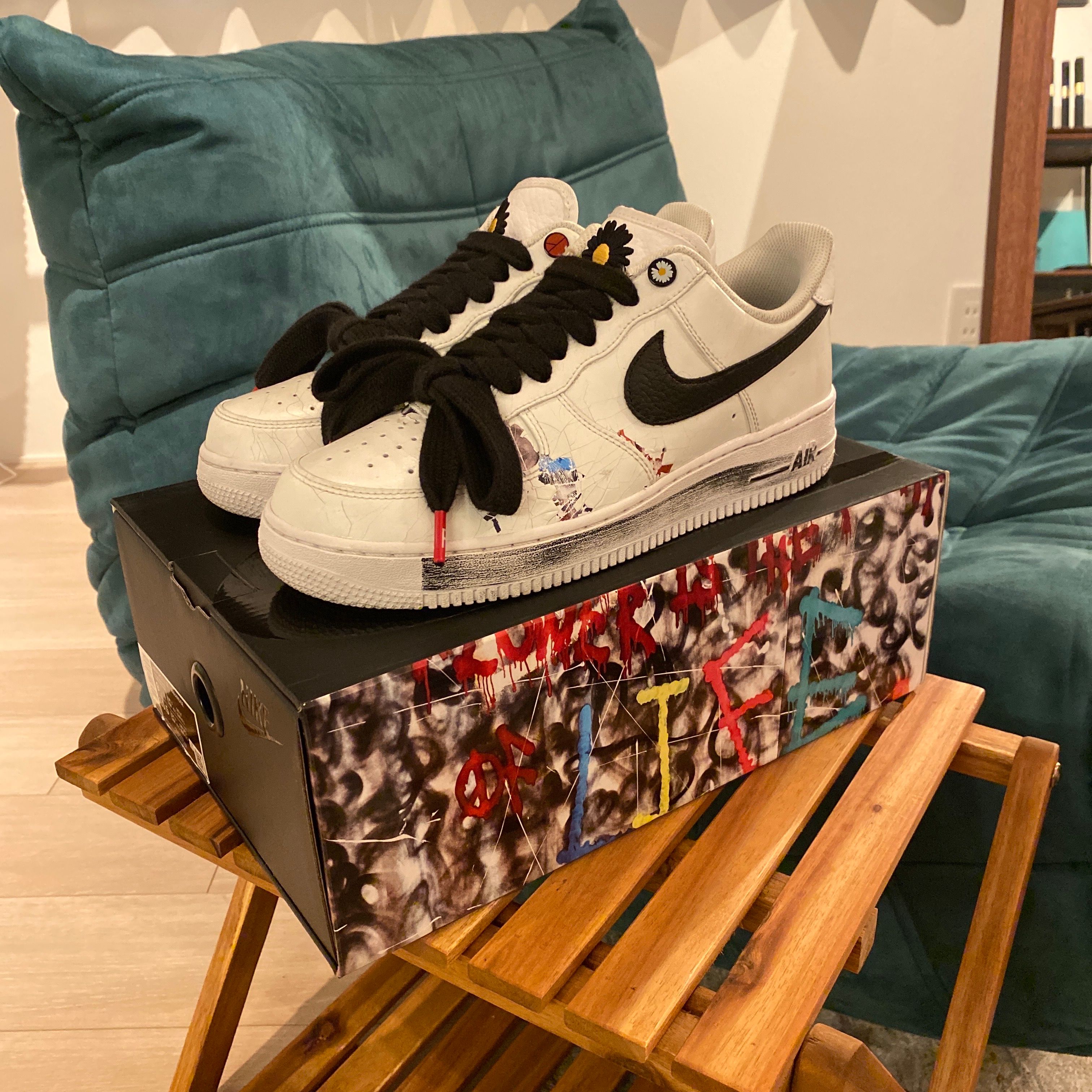 PEACEMINUSONE × Nike Air Force 1 Low "Para-noise/White/Black" / G-DRAGON