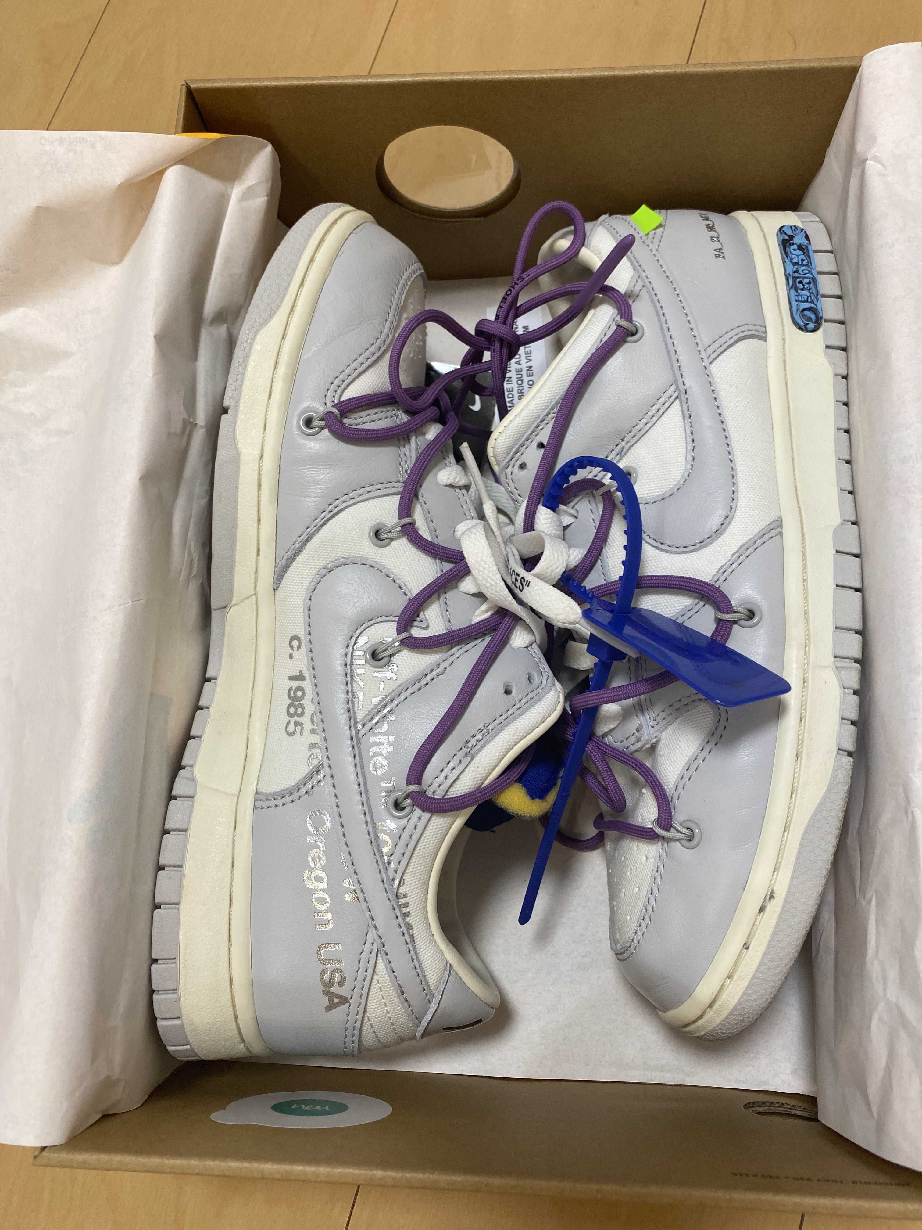 Off-White × Nike Dunk Low 1 of 50 "Lot.48" 
