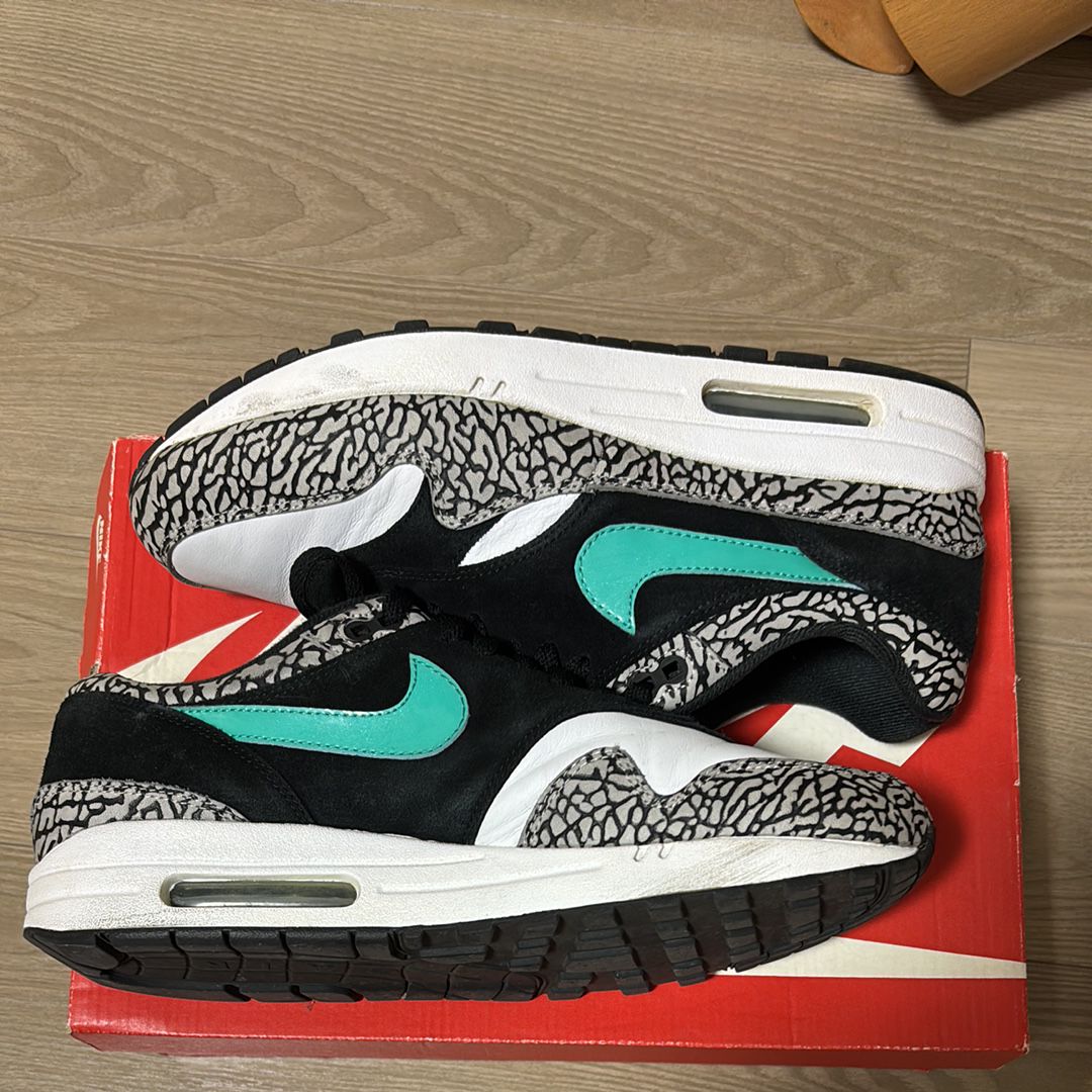 atmos × Nike Air Max 1 Premium Retro "Elephant/Safari" (2017)