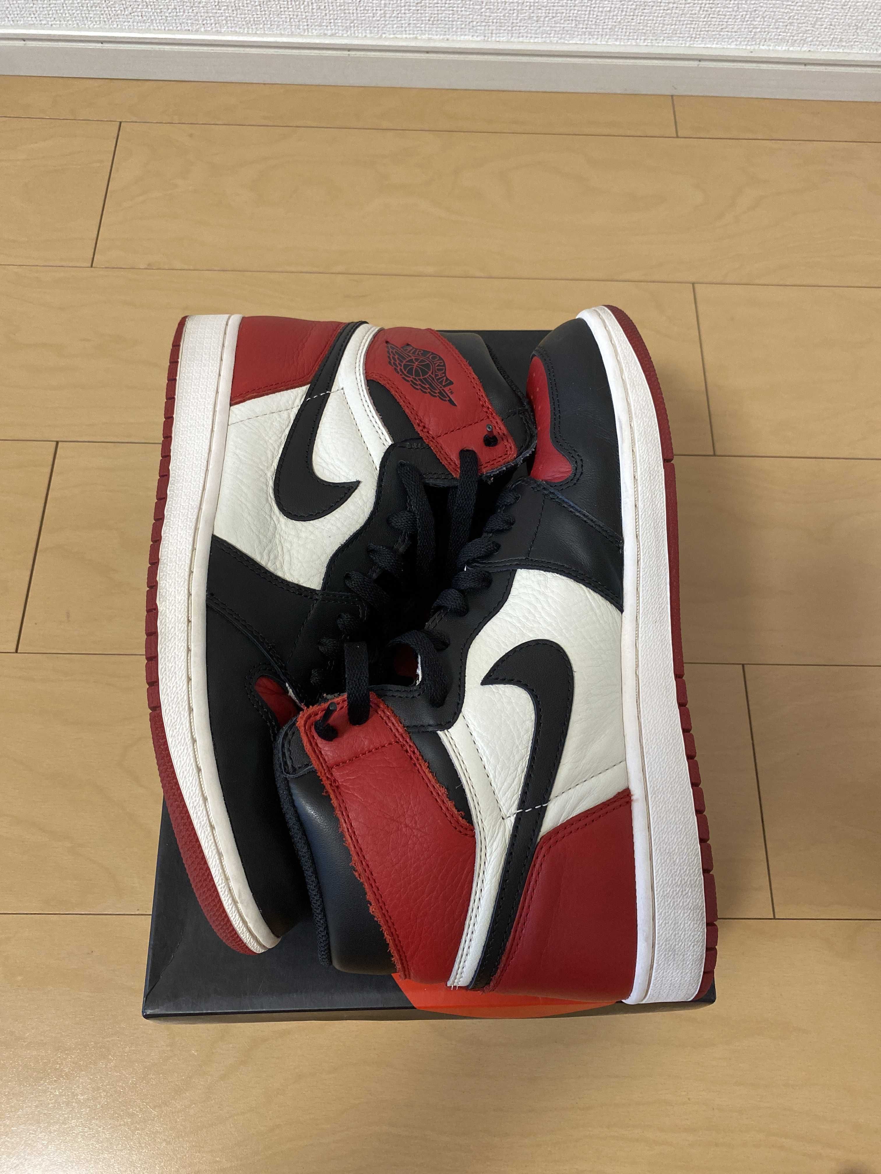 Nike Air Jordan 1 Retro High OG "Bred Toe"