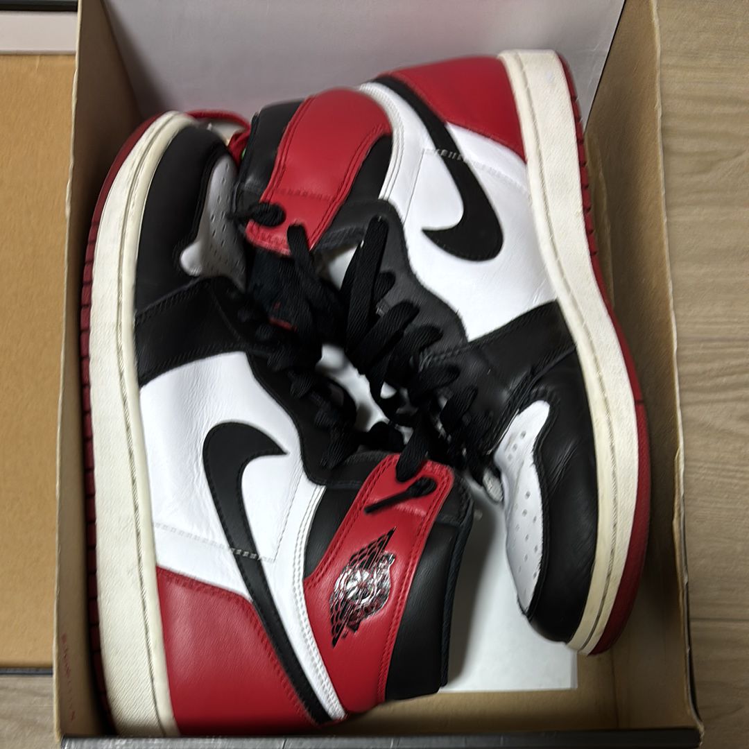 Nike Air Jordan 1 Retro High OG "Black Toe"(2016)