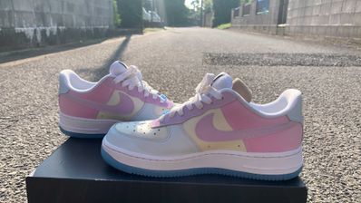 Nike Women's Air Force 1 Low UV "White/University Blue"