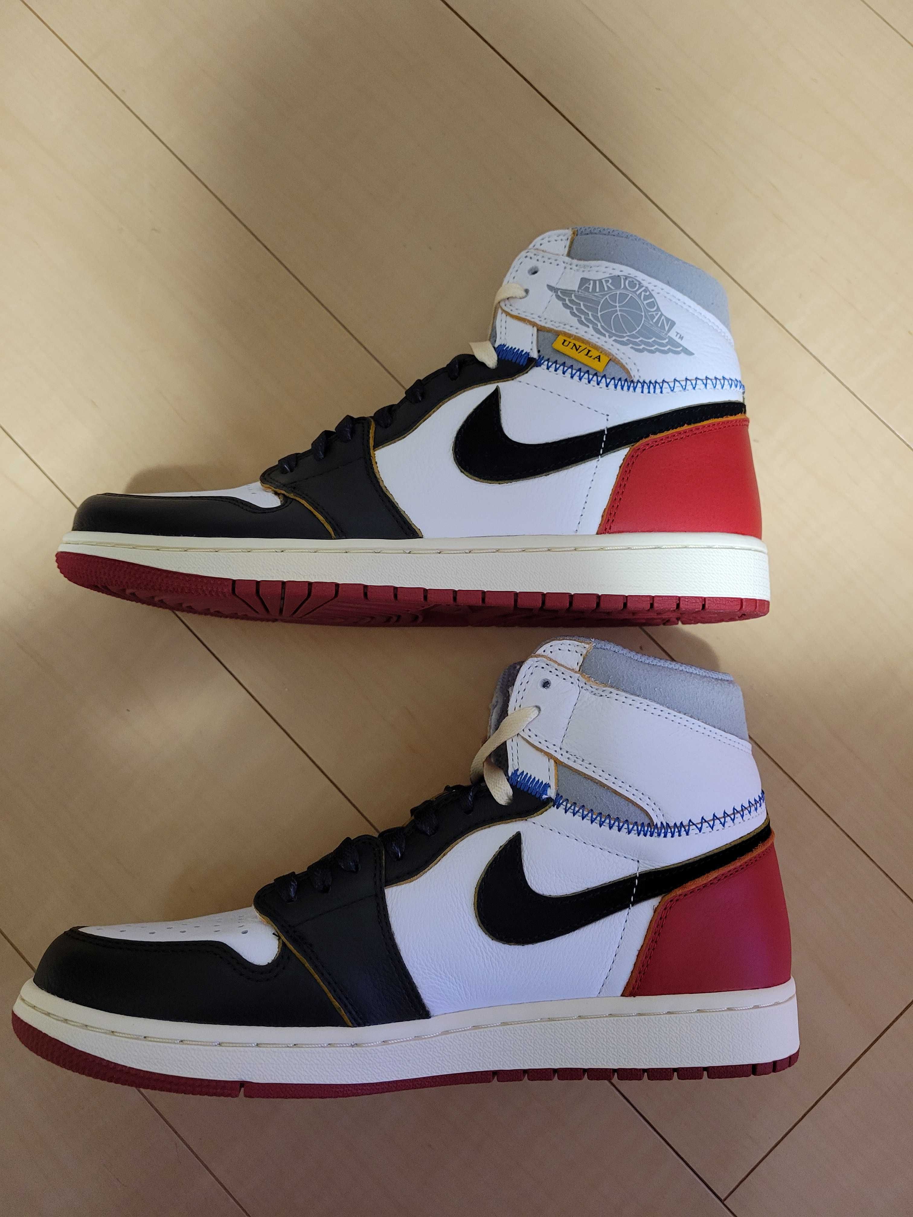 UNION × Nike Air Jordan 1 Retro High OG NRG "Varsity Red/Wolf Grey"