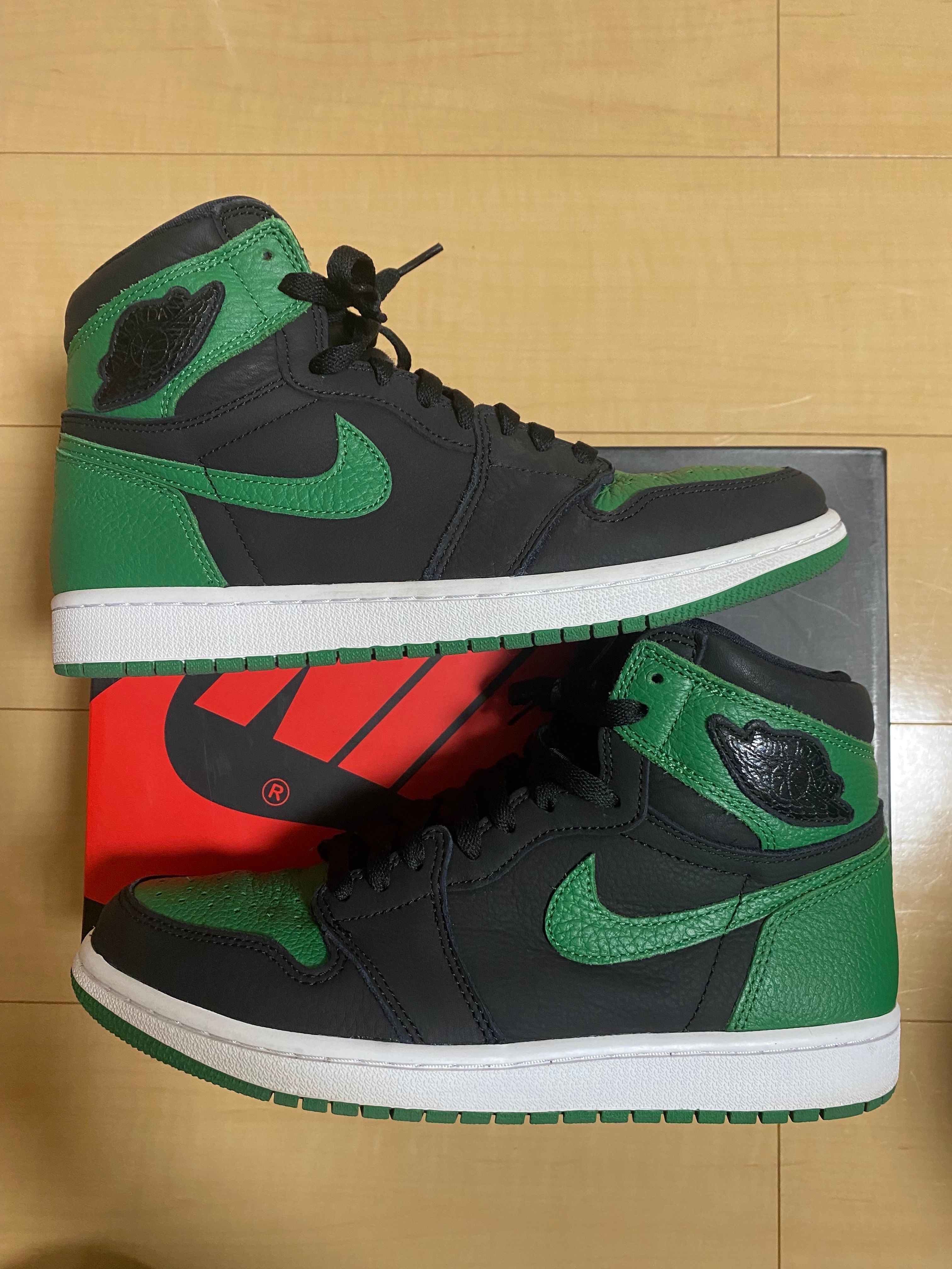 Nike Air Jordan 1 Retro High OG "Black/Pine Green" (2020)      