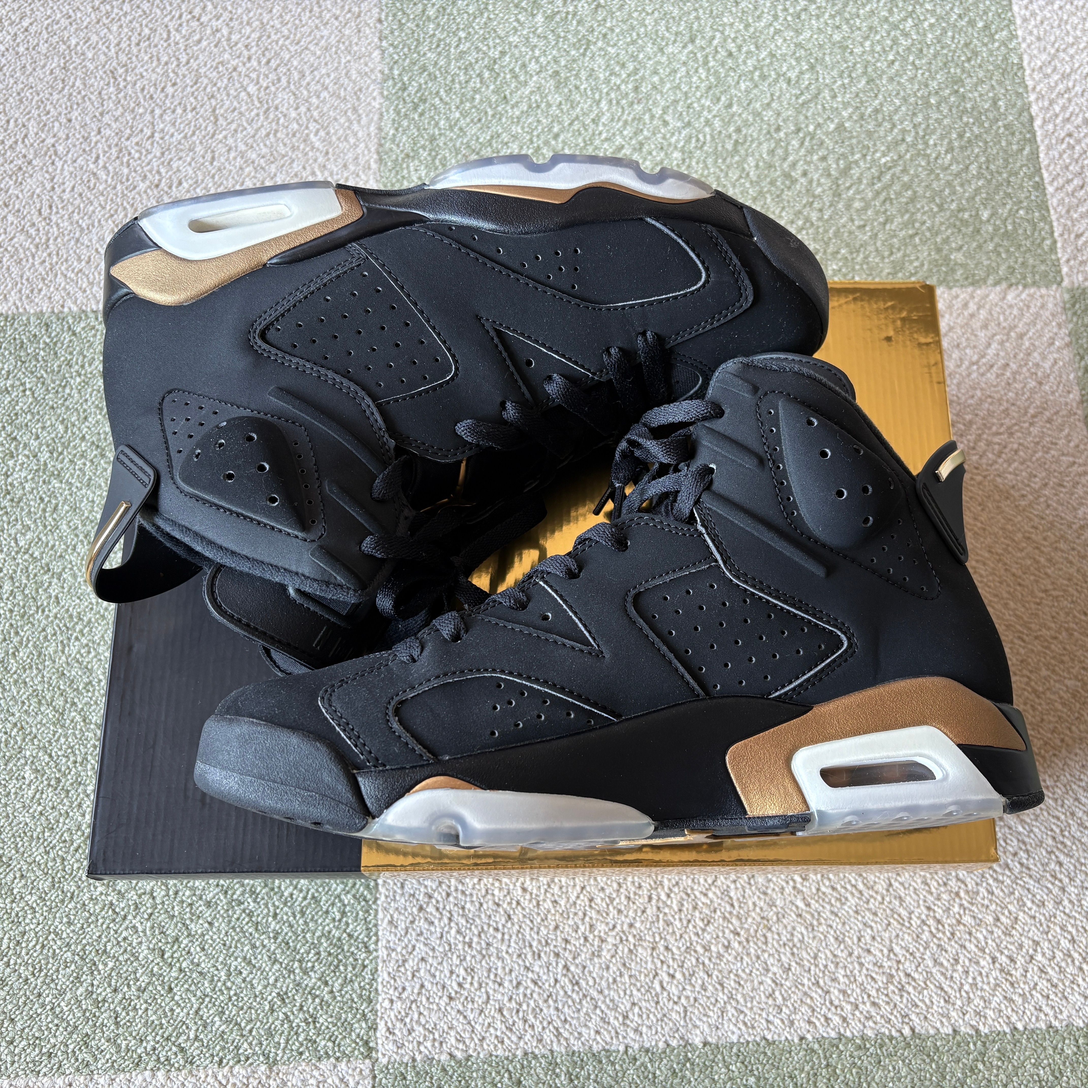 Nike Air Jordan 6 DMP "Black/Metallic Gold" (2020)