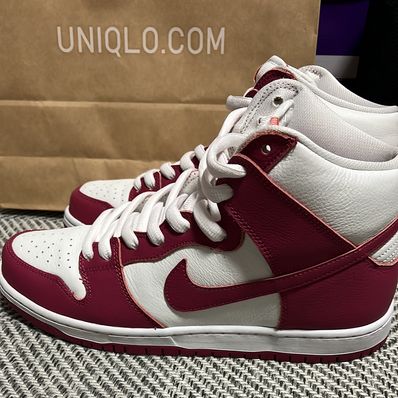 Nike SB Dunk High Pro Orange Label "Sweet Beet"