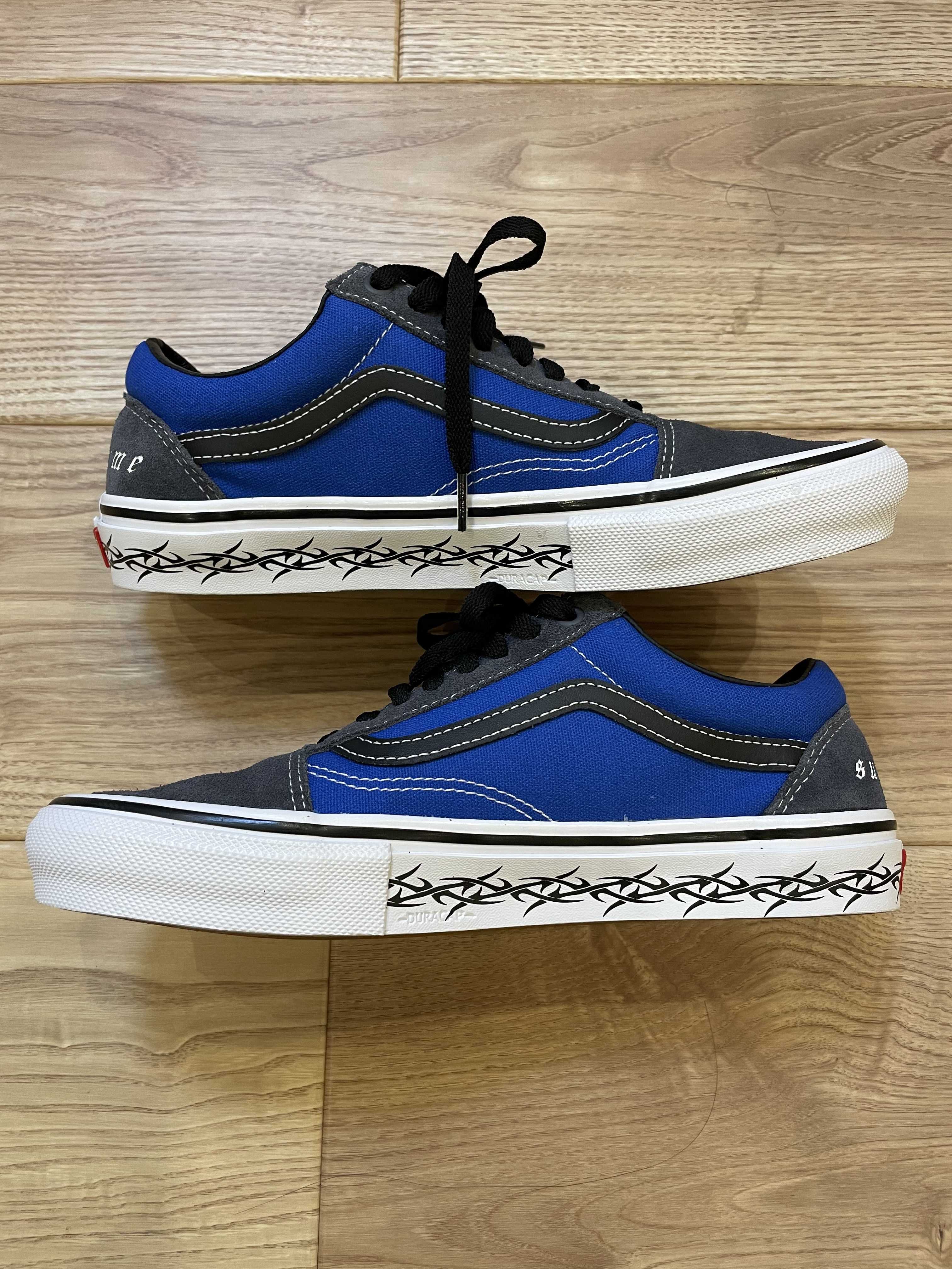 Supreme × Vans Old Skool "Blue"