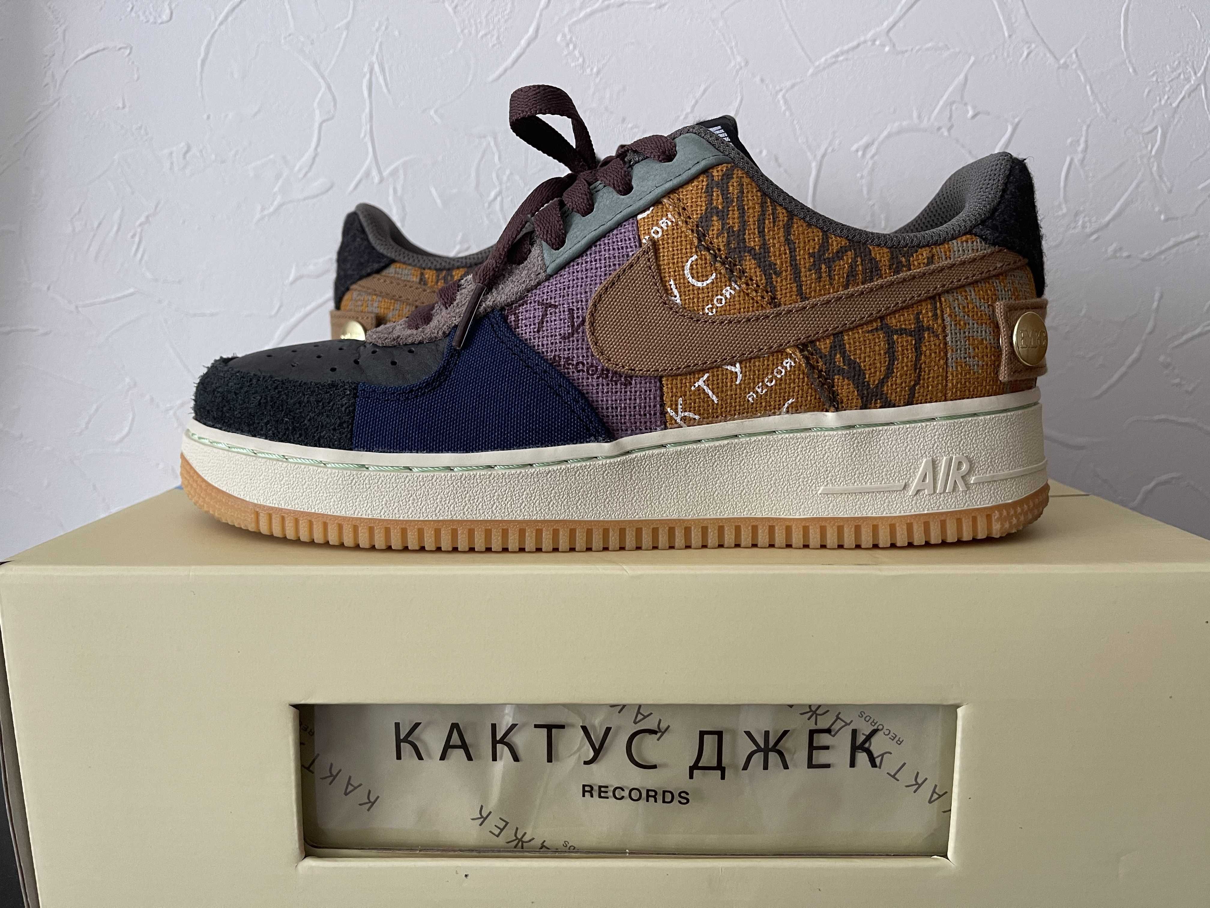 Travis Scott × Nike Air Force 1 Low Cactus Jack "Multi Color"