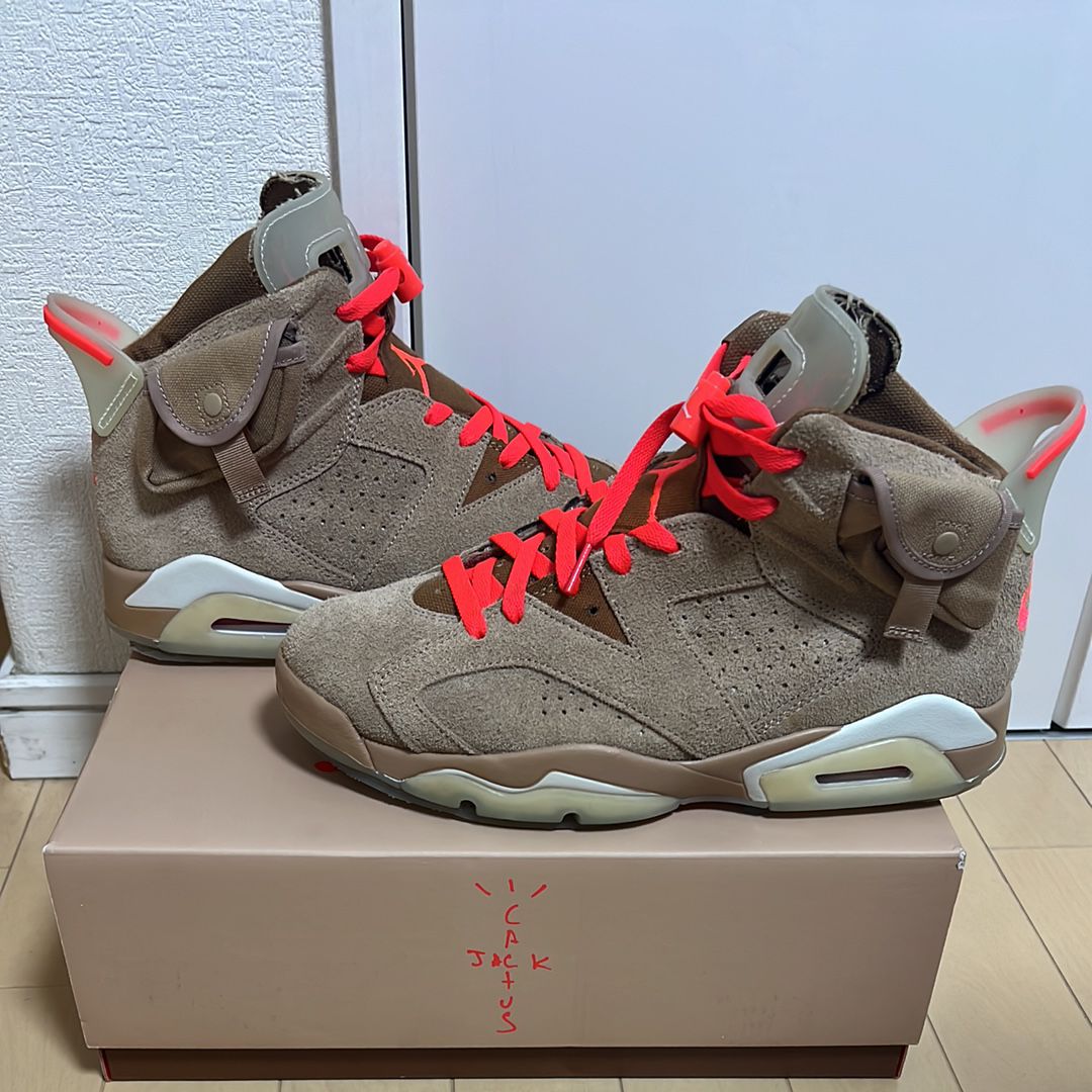 Travis Scott × Nike Air Jordan 6 "British Khaki"