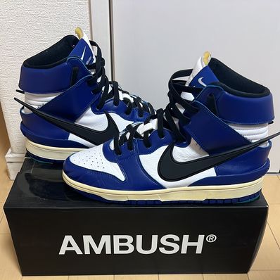 AMBUSH × NIKE DUNK HIGH "DEEP ROYAL"