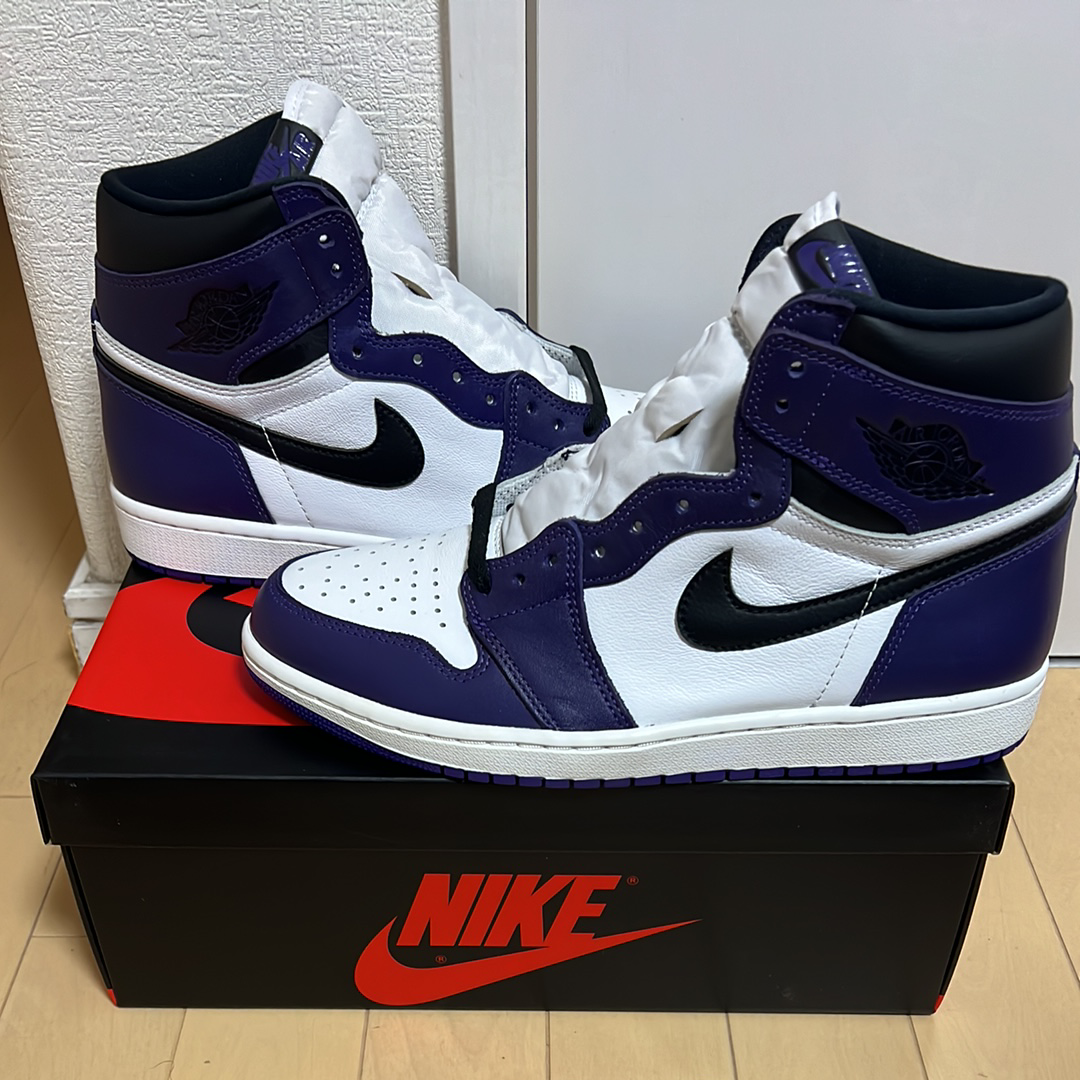 Nike Air Jordan 1 Retro High OG "Court Purple White/Black" (2020)