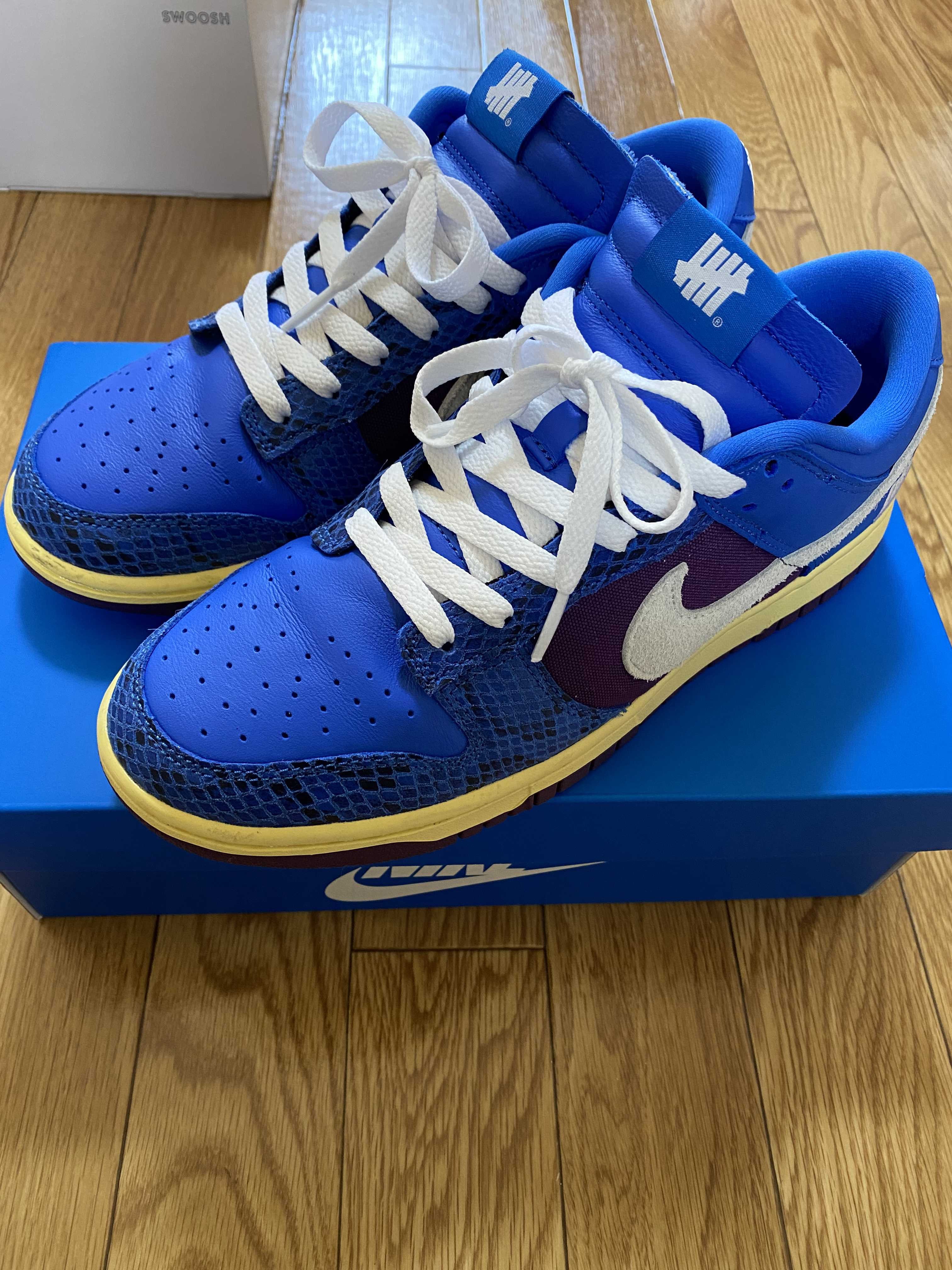 UNDEFEATED × Nike Dunk Low SP "Royal"