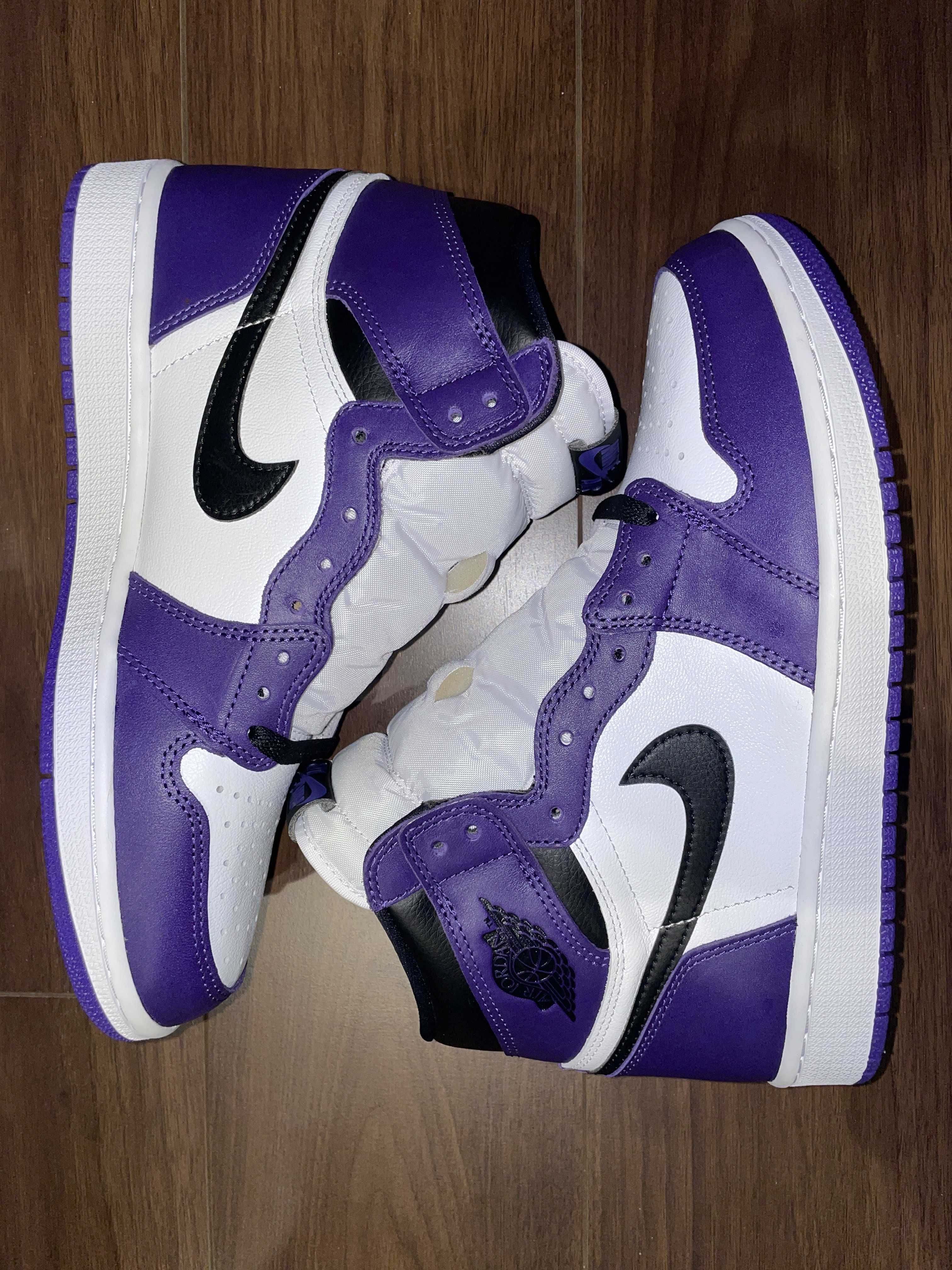 Nike Air Jordan 1 Retro High OG "Court Purple White/Black" (2020)   