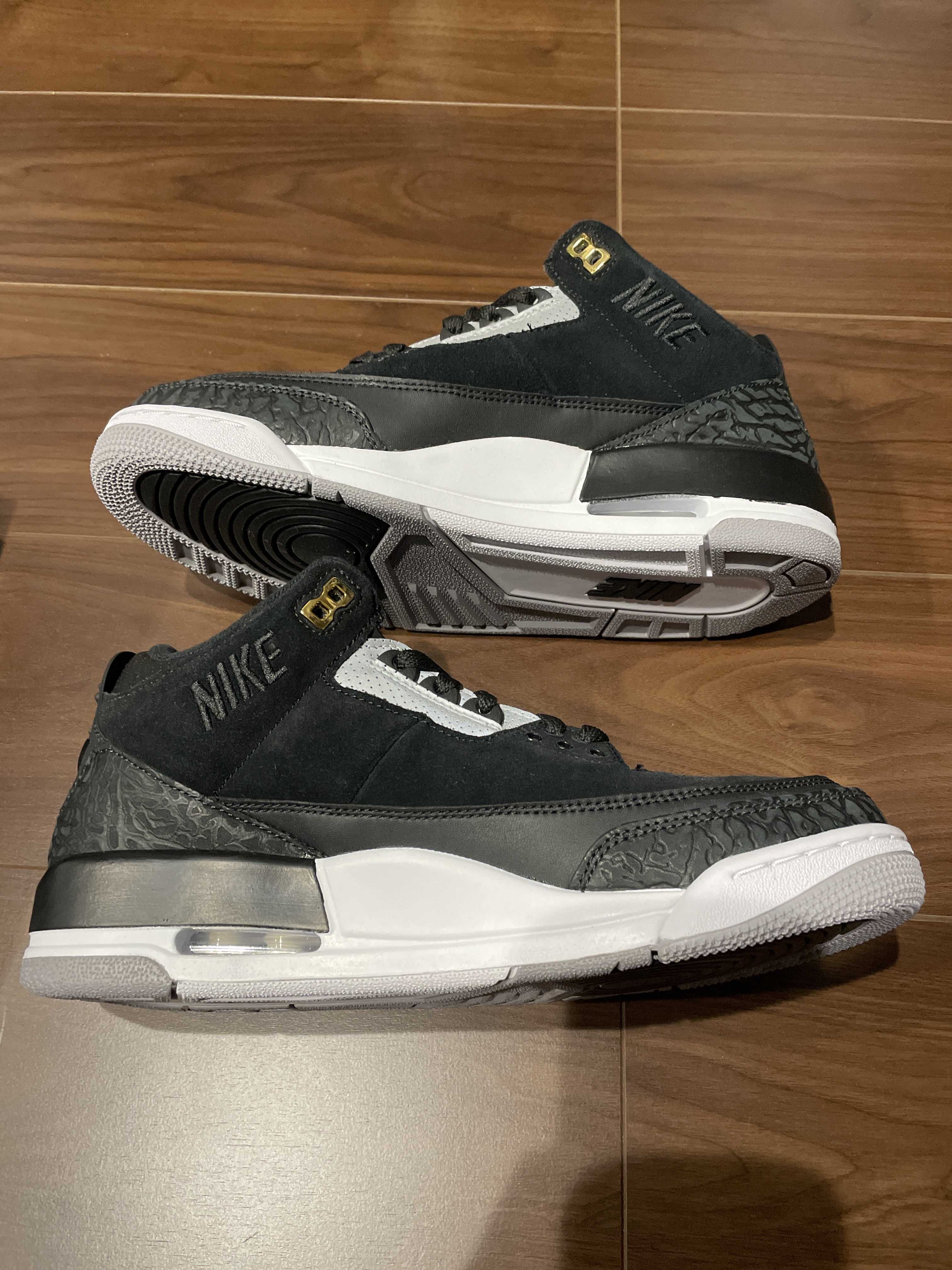Nike Air Jordan 3 Retro Tinker "Black/Cement Grey"