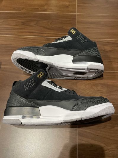 Nike Air Jordan 3 Retro Tinker "Black/Cement Grey"