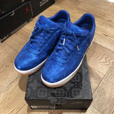 CLOT × Nike Air Force 1 Low "Blue"