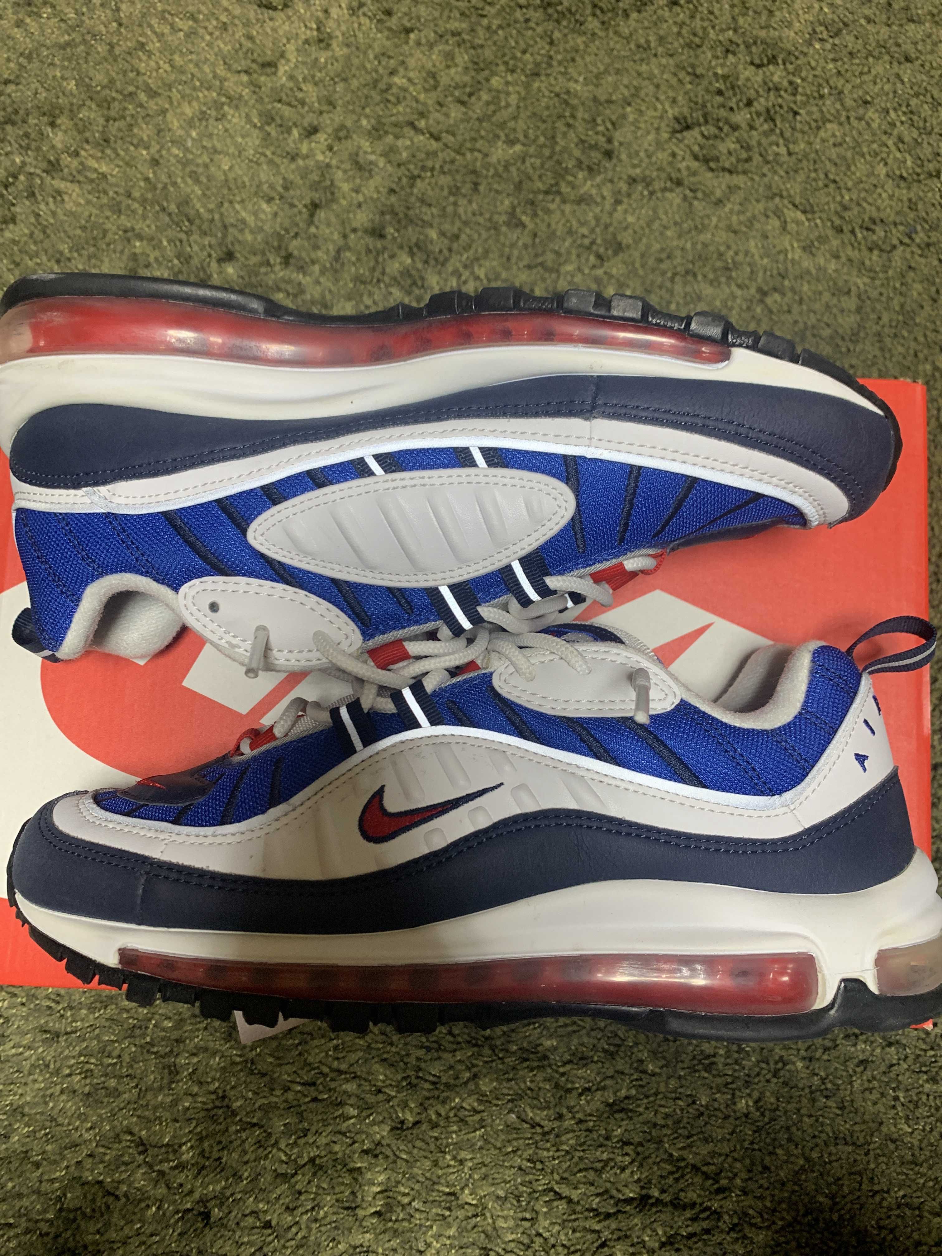 Nike Air Max 98 "University Red Obsidian"(2018)