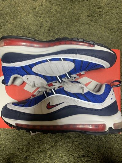 Nike Air Max 98 "University Red Obsidian"(2018)