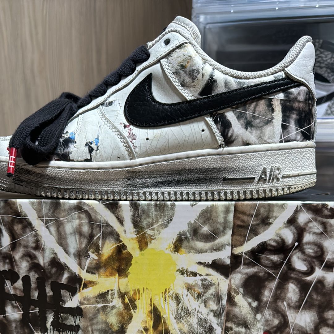 PEACEMINUSONE × Nike Air Force 1 Low "Para-noise/White/Black" / G-DRAGON