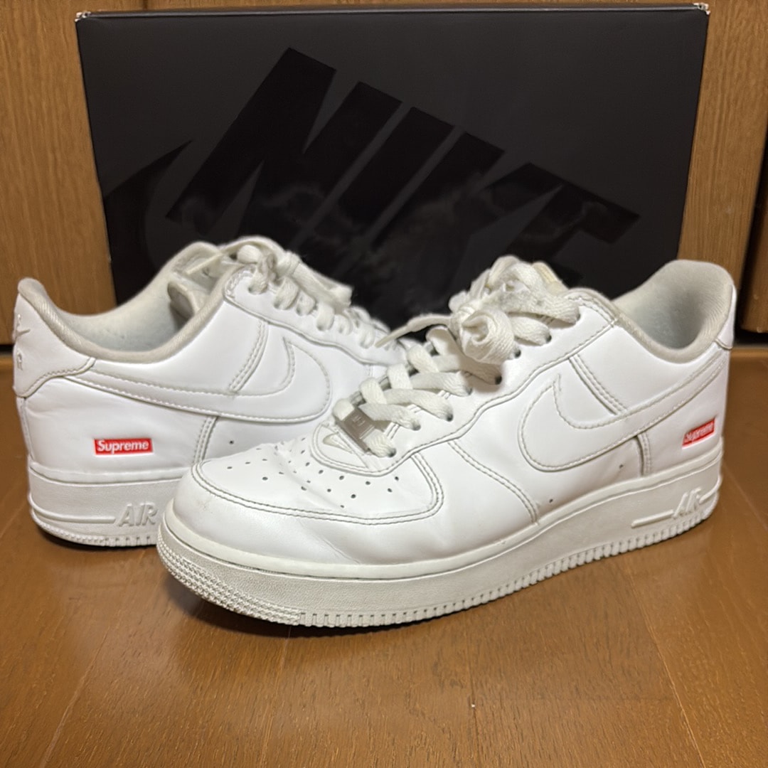 Supreme × Nike Air Force 1 Low "White"