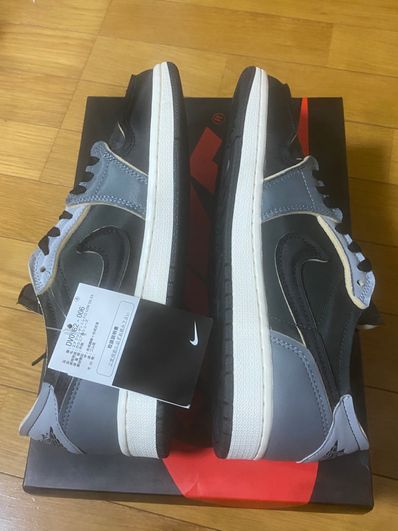 Nike Air Jordan 1 Low OG EX "Black and Smoke Grey"