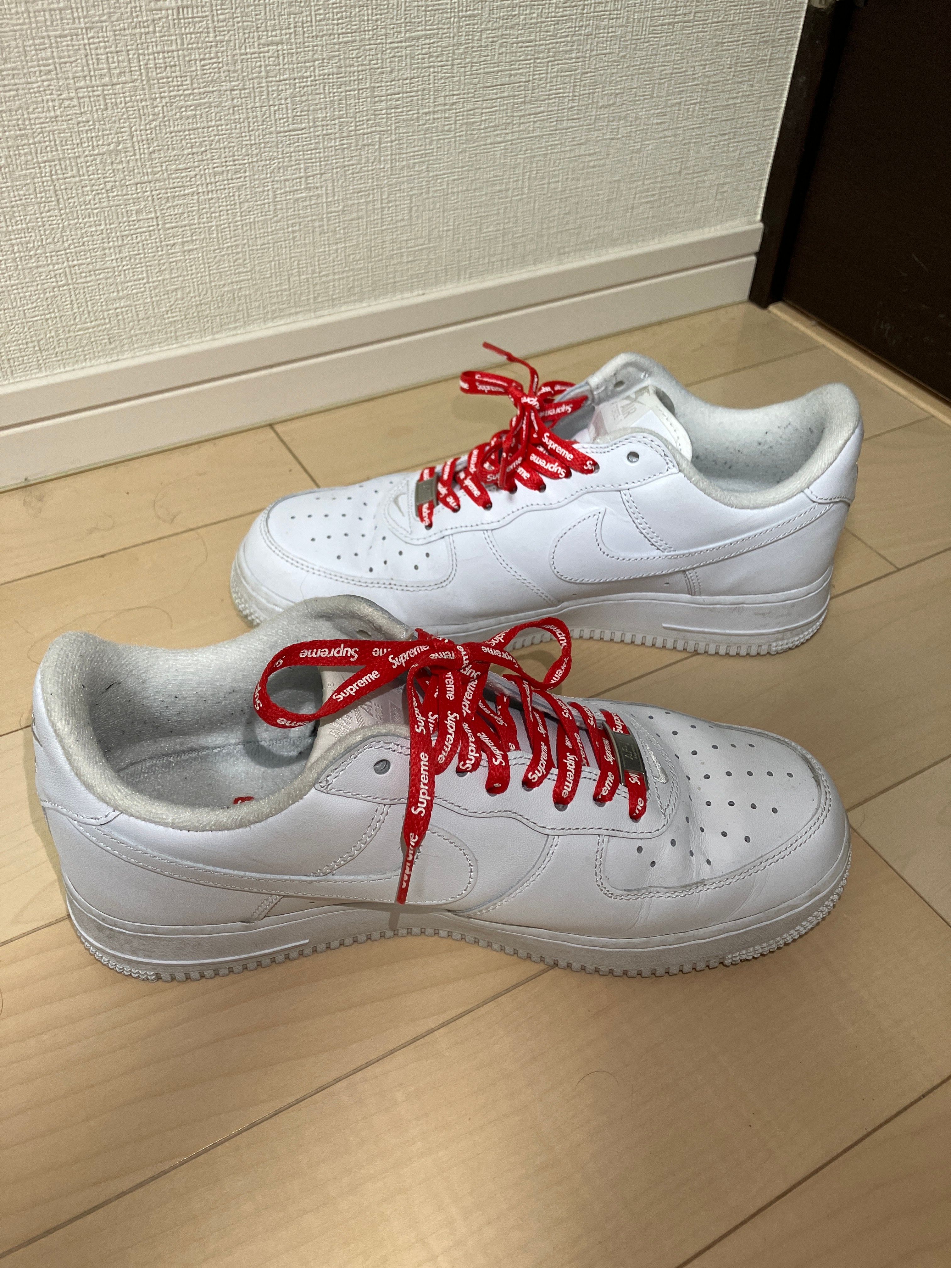 Supreme × Nike Air Force 1 Low "White"