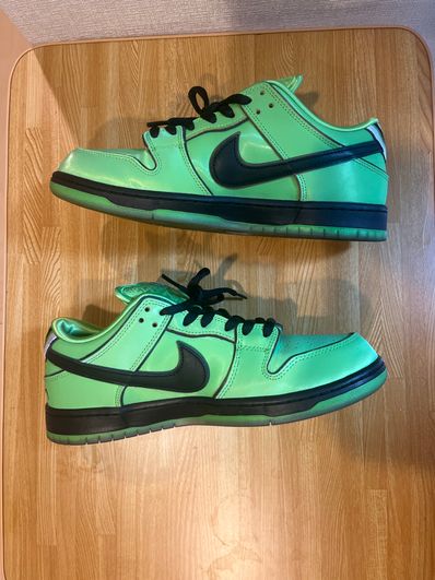 The Powerpuff Girls × Nike SB Dunk Low Pro QS "Buttercup"