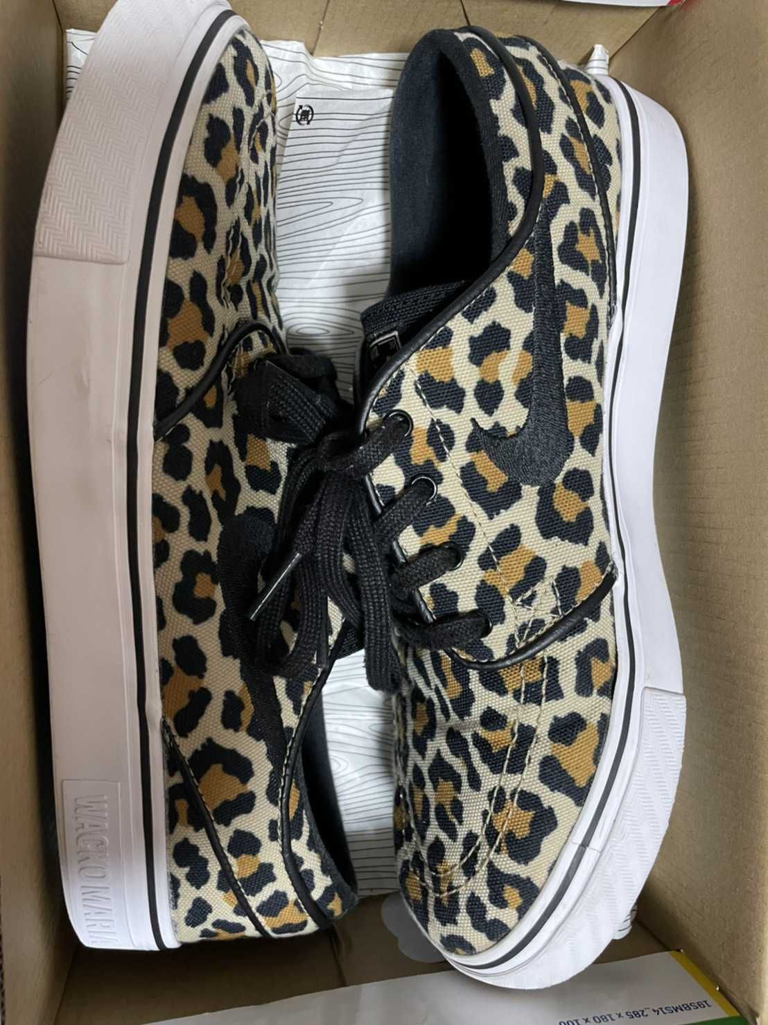 Wacko Maria × Nike SB Janoski CNVS OG QS "Leopard"