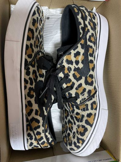 Wacko Maria × Nike SB Janoski CNVS OG QS "Leopard"