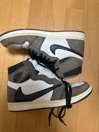 Travis Scott × Nike Air Jordan 1 Retro High OG TS SP "Sail/Dark Mocha"