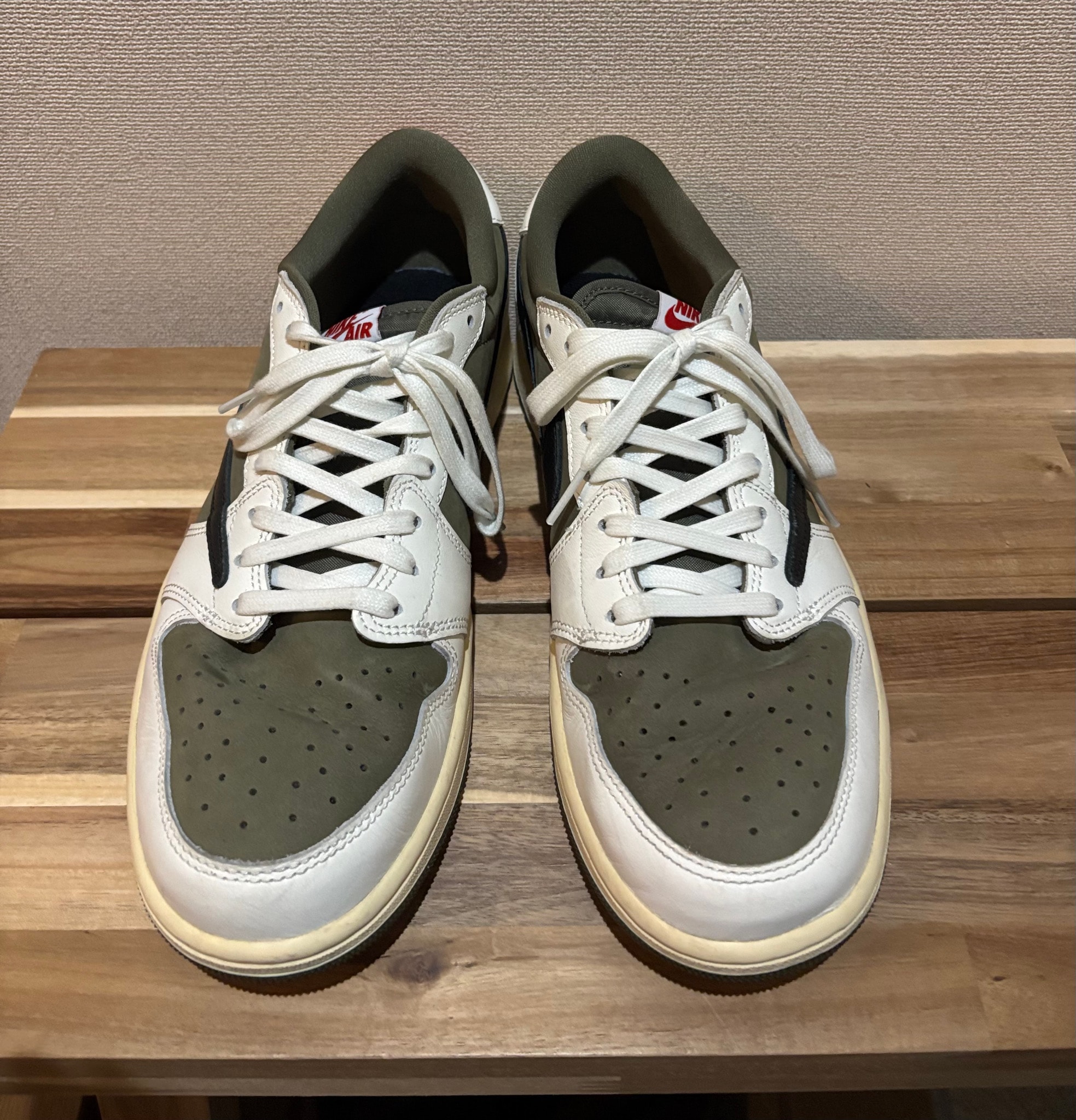 Travis Scott × Nike Air Jordan 1 Low OG SP "Reverse Olive"