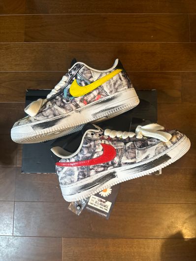 PEACEMINUSONE × Nike Air Force 1 Low Para Noise "Black" / G-DRAGON