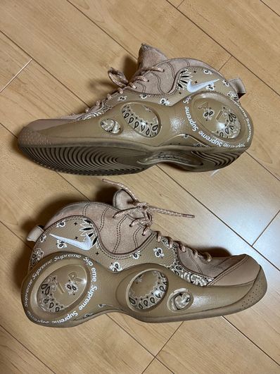 Supreme × Nike Air Zoom Flight 95 SP "Hemp/White"