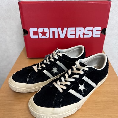 Converse Star&Bars US Suede "Black"