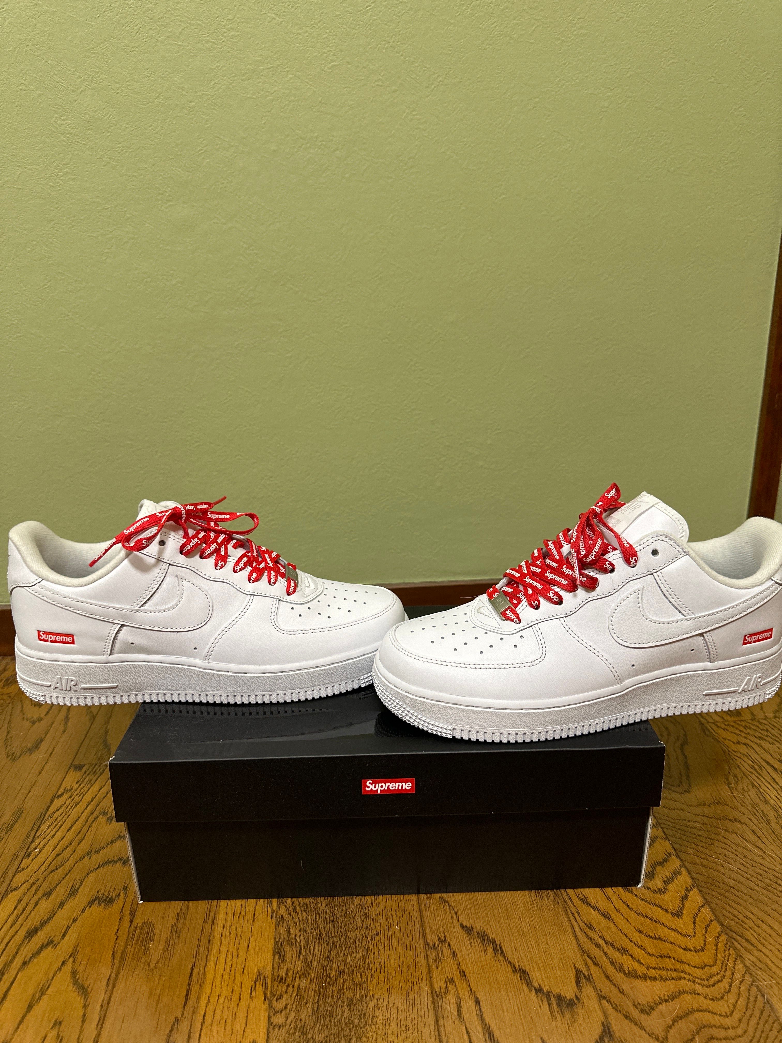 Supreme × Nike Air Force 1 Low "White"