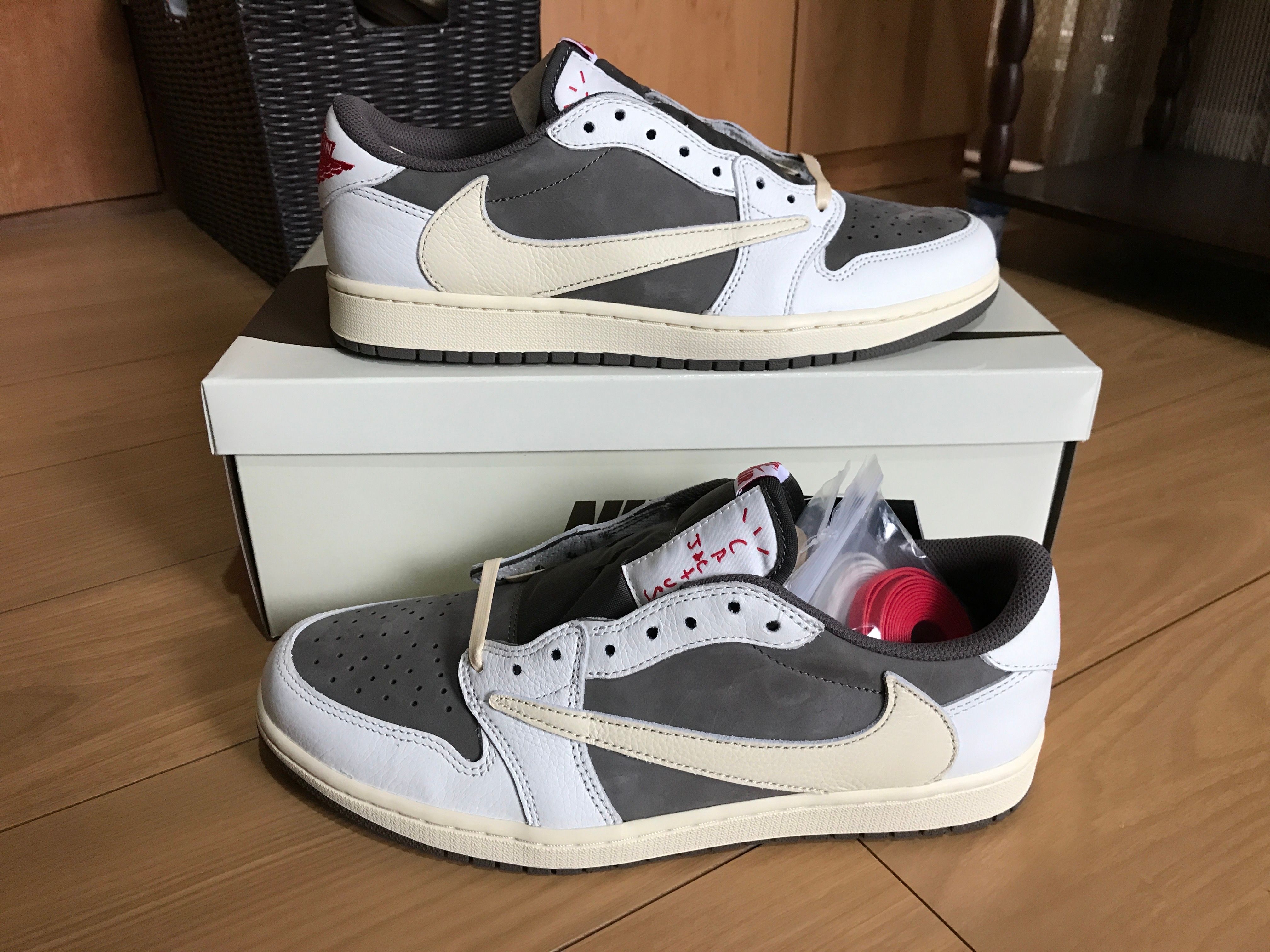 Travis Scott × Nike Air Jordan 1 Low OG SP "Reverse Mocha/Sail and Ridgerock"