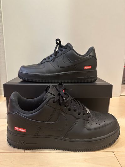 Supreme × Nike Air Force 1 Low "Black"