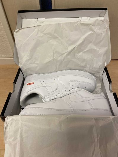 Supreme × Nike Air Force 1 Low "White"