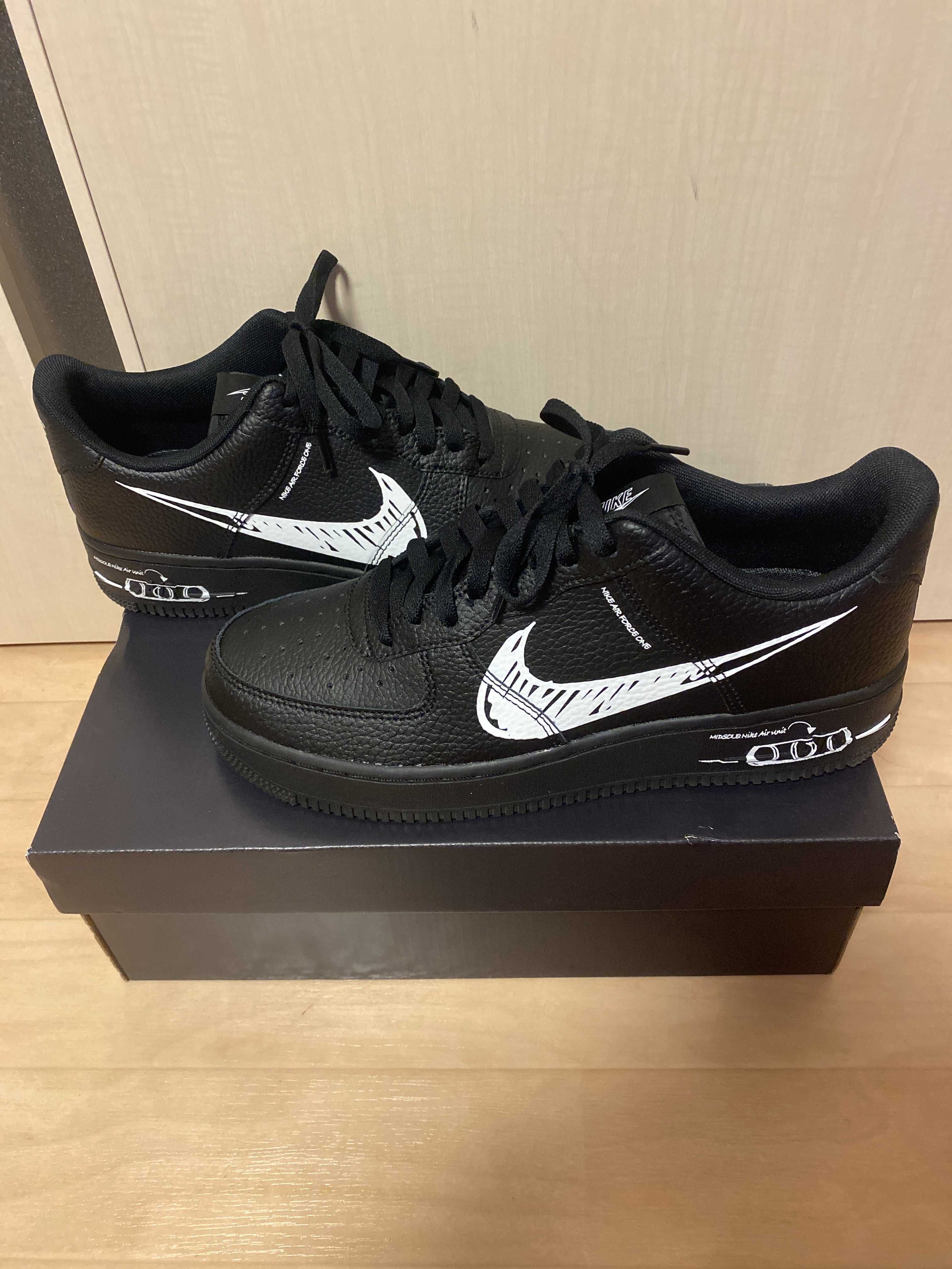 Nike Air Force 1 Low Lv8 Utility "White Sketch"