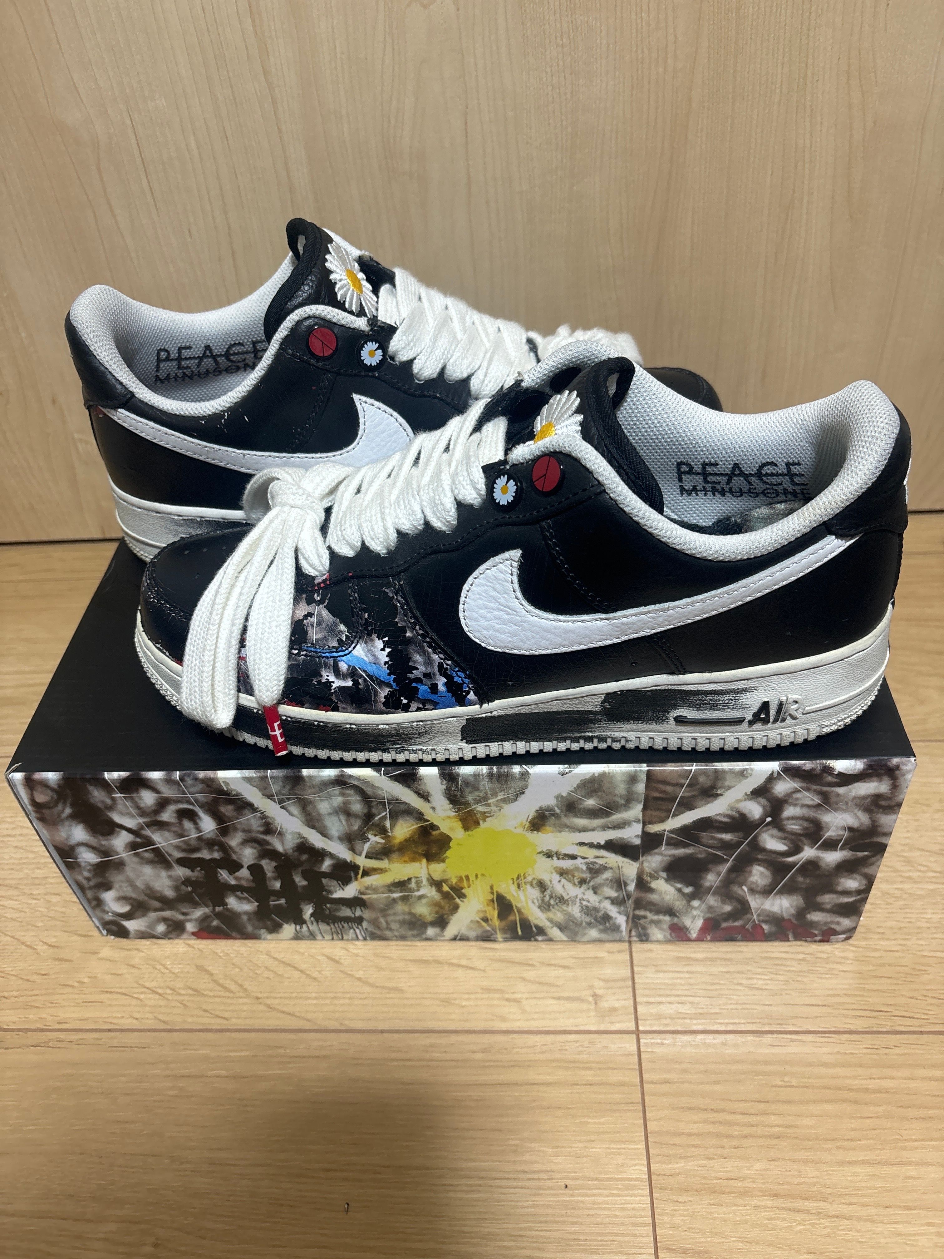 PEACEMINUSONE × Nike Air Force 1 Low Para Noise "Black" / G-DRAGON