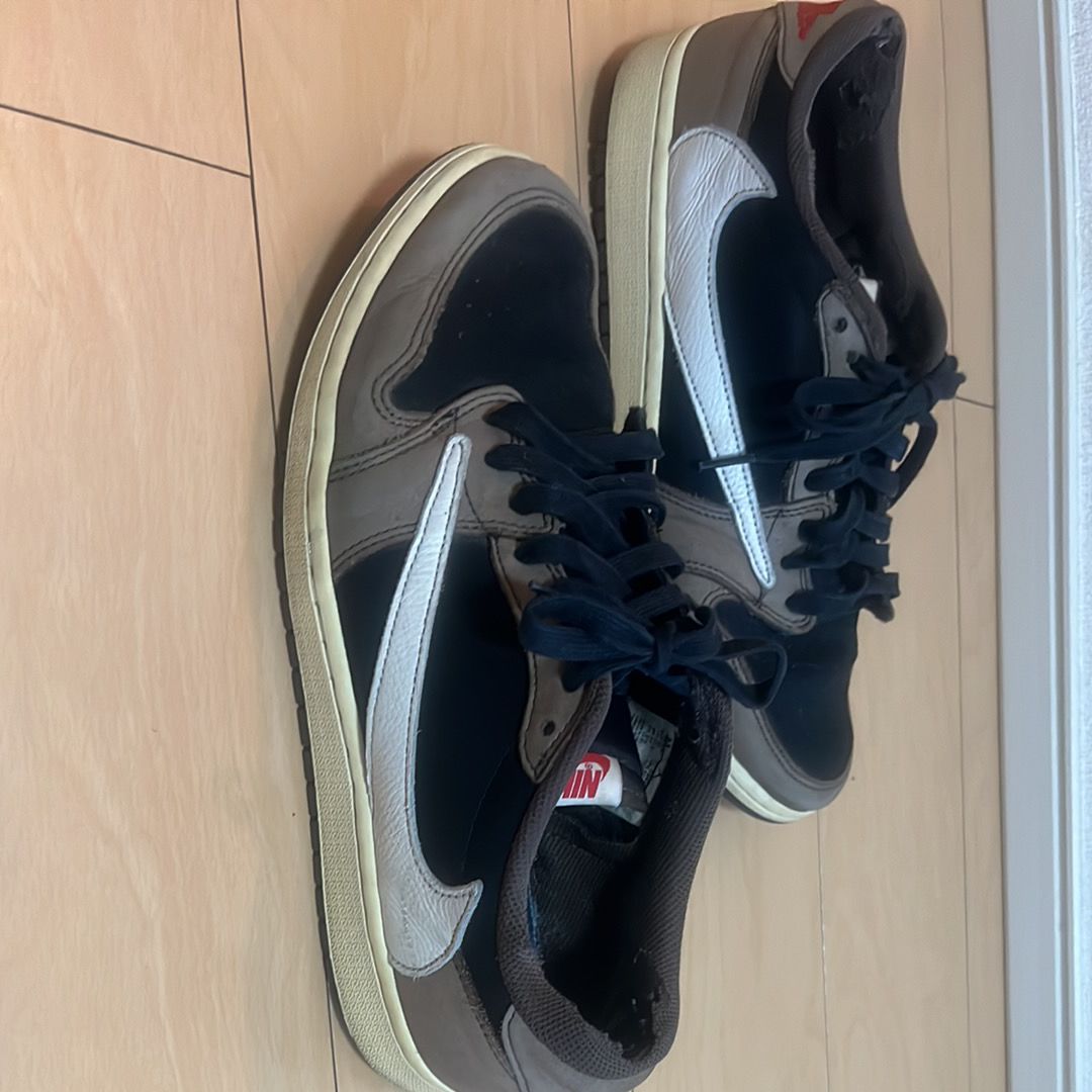 Travis Scott × Nike Air Jordan 1 Low OG SP-T "Black/Dark Mocha"