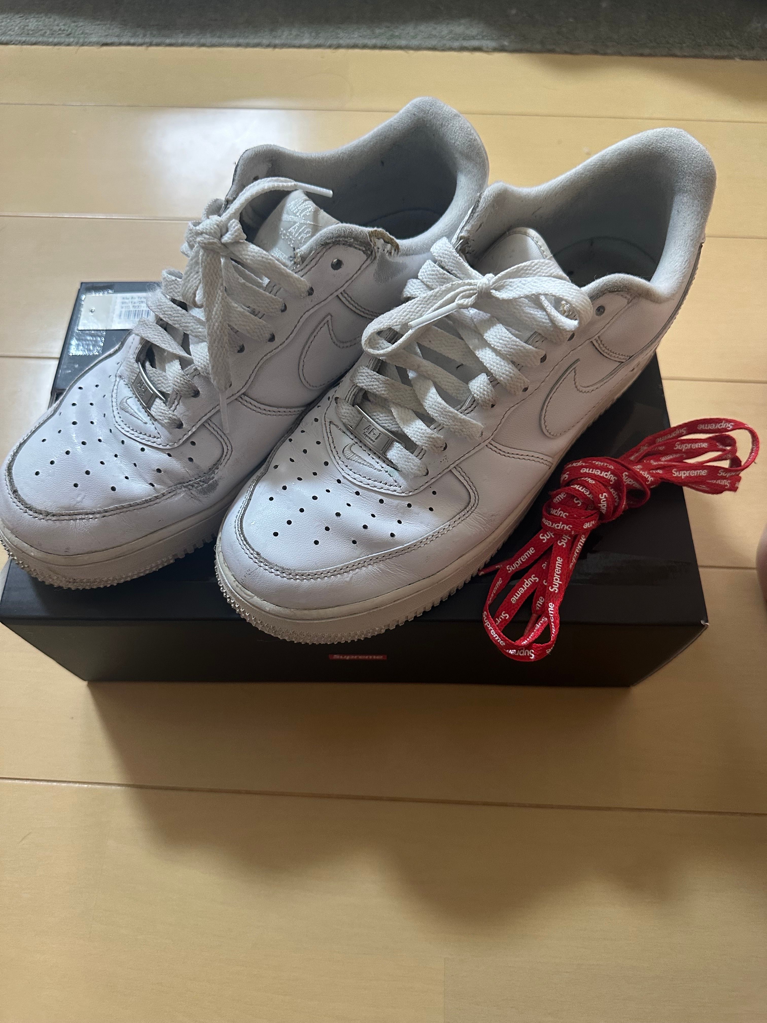 Supreme × Nike Air Force 1 Low "White"