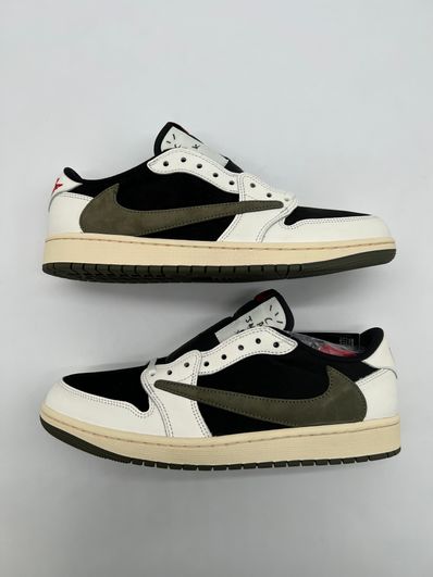 Travis Scott × Nike Women's Air Jordan 1 Low OG "Medium Olive"