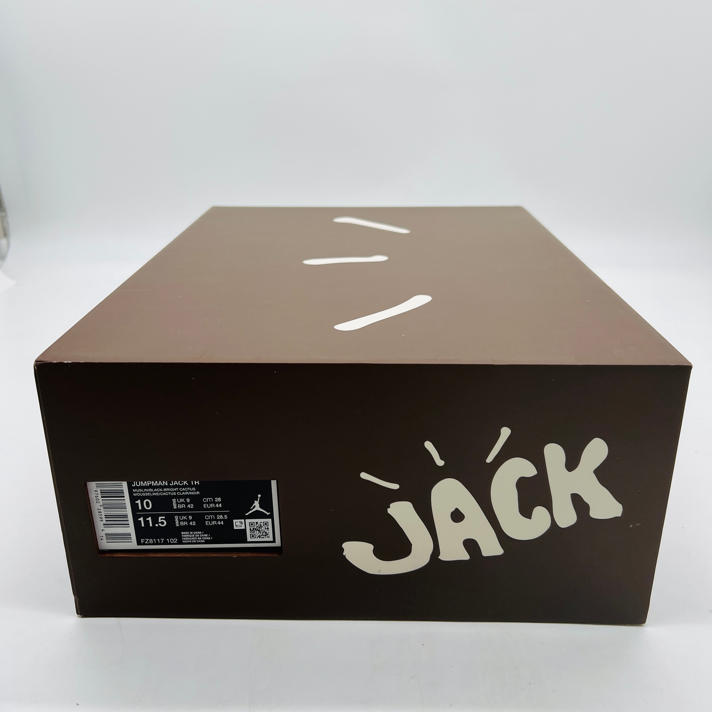 Travis Scott × Nike Jordan Jumpman Jack TR CJ1 T-Rexx "Bright Cactus"