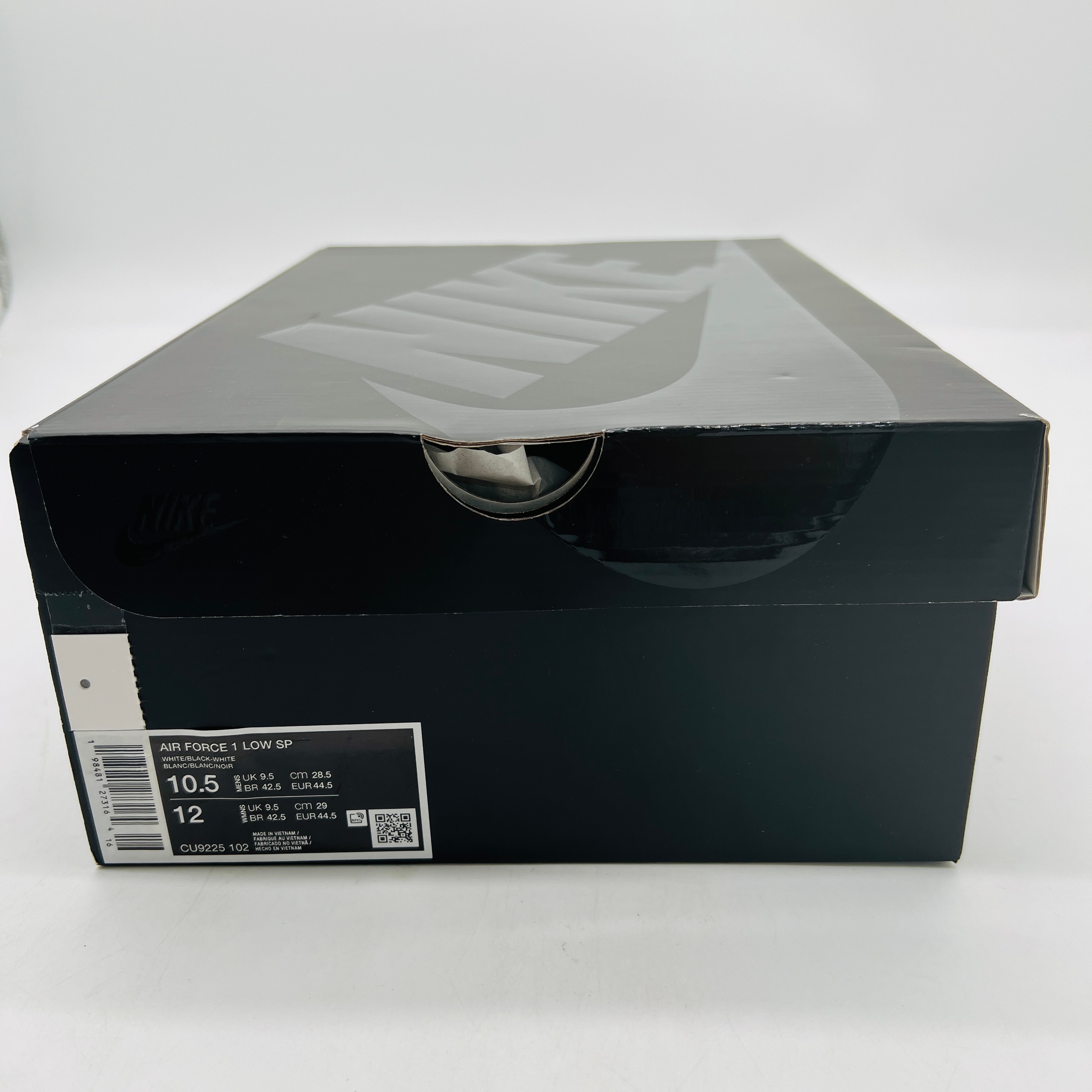 Supreme × Nike Air Force 1 Low "White/Black"