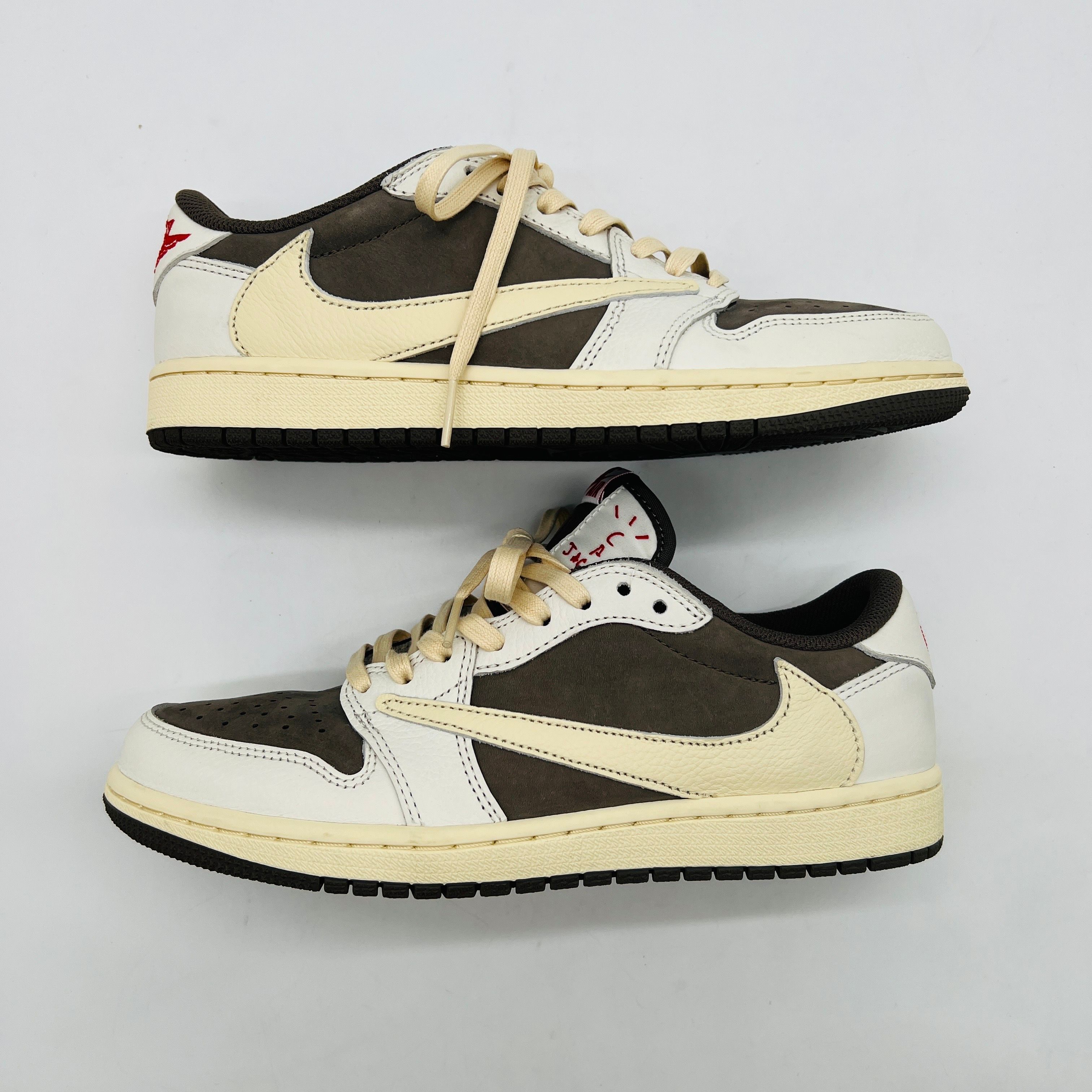 Travis Scott × Nike Air Jordan 1 Low OG SP "Reverse Mocha/Sail and Ridgerock"