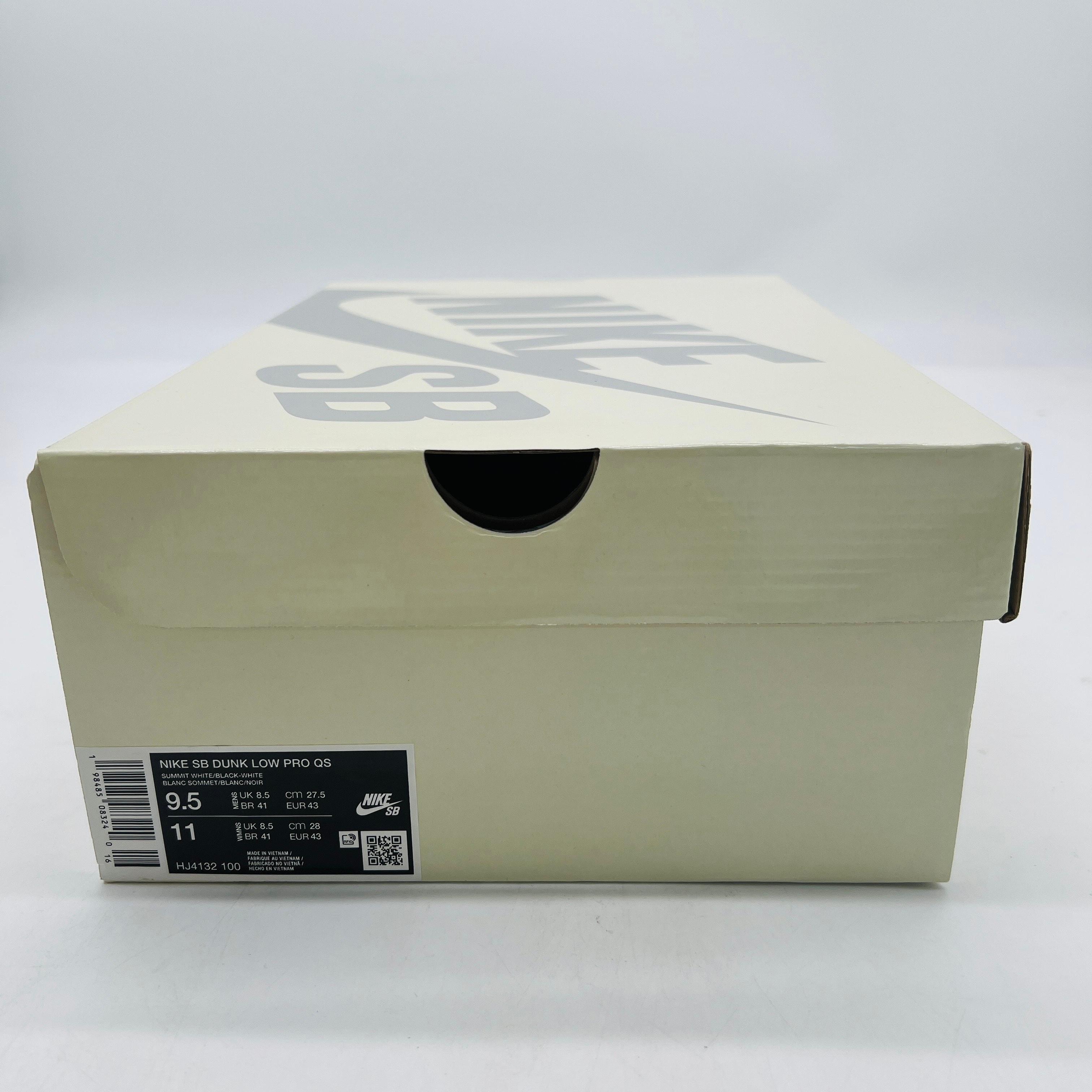 CSEF × Nike SB Dunk Low Pro QS "White and Black"