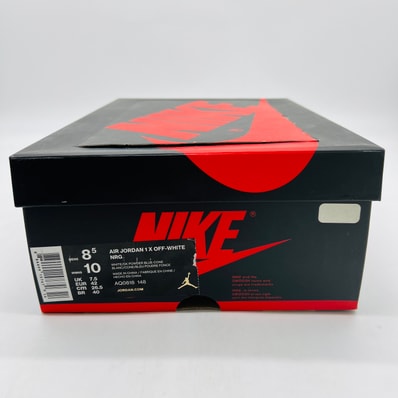 Off-White × Nike Air Jordan 1 High UNC "White/Dark Powder Blue"